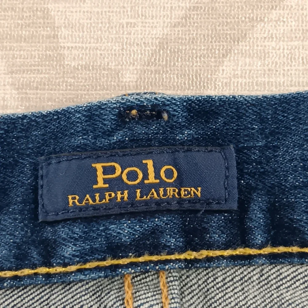 Polo Ralph Lauren Varick Mens Jeans 42x30 Straight Leg Blue Denim‎ Classic Fit